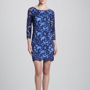 Lilly Pulitzer Blue Lace Dress 6!